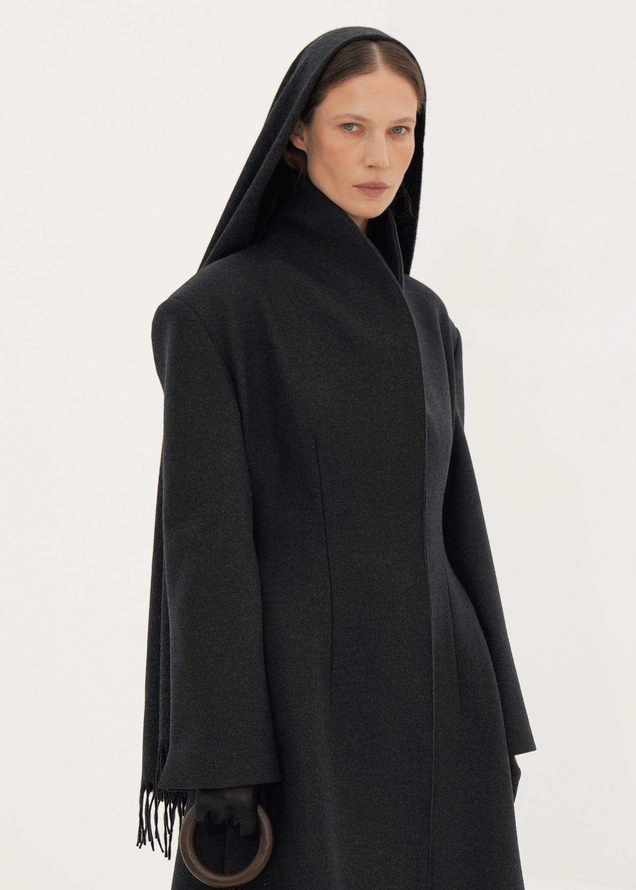 Cashmere Scarf in grey