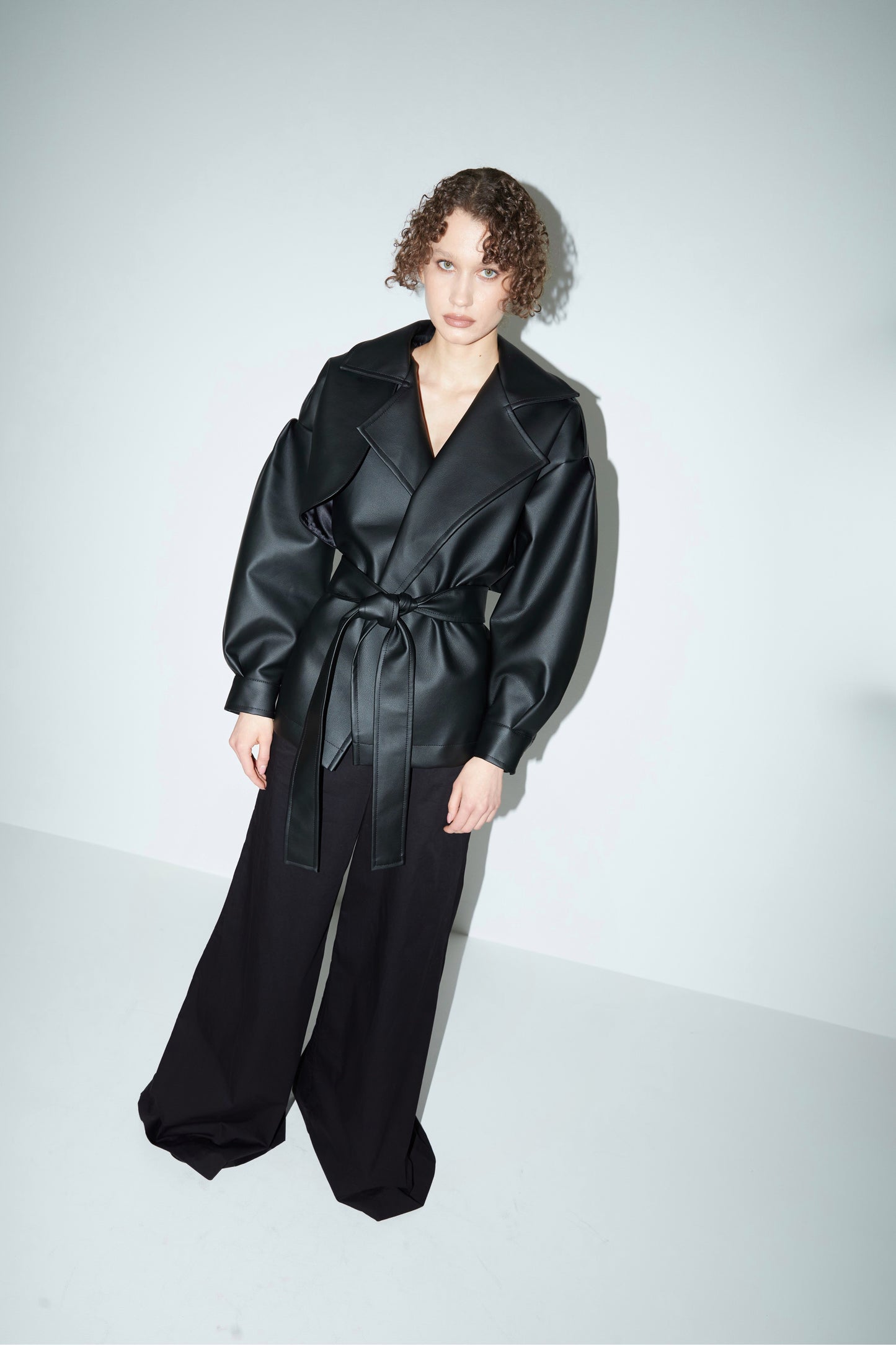 Oversized Jacket in black