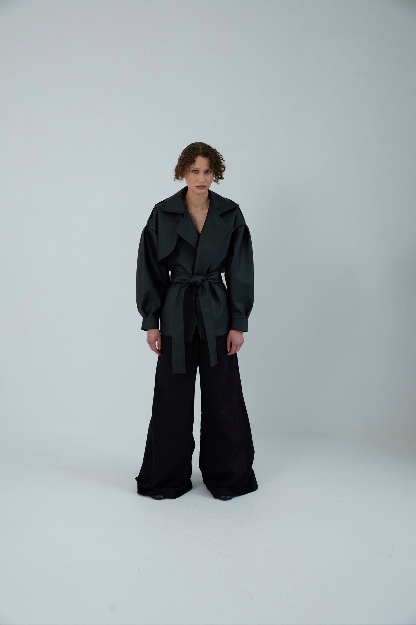 Oversized Jacket in black
