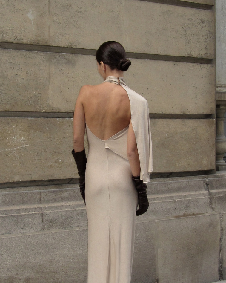 Robe Maia beige