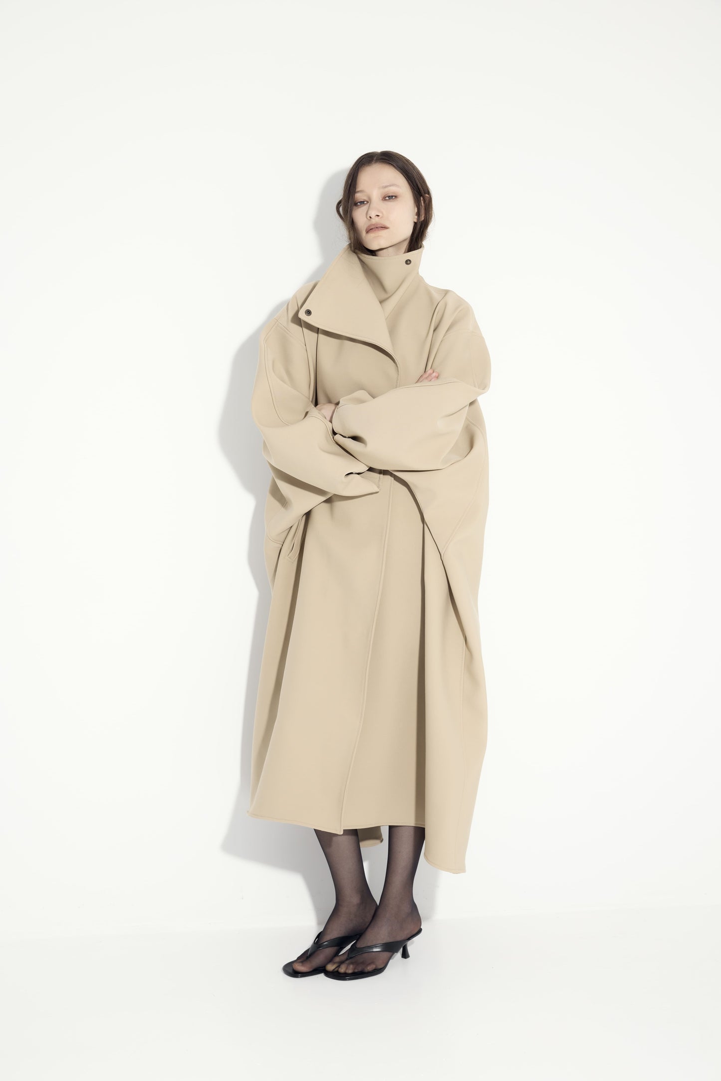 Signature Mia Coat in beige