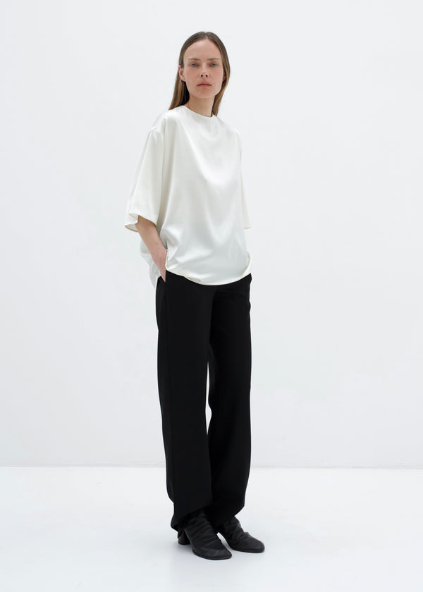 Silk Oversized T-shirt