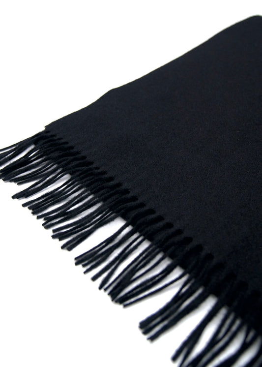 Cashmere Scarf in black