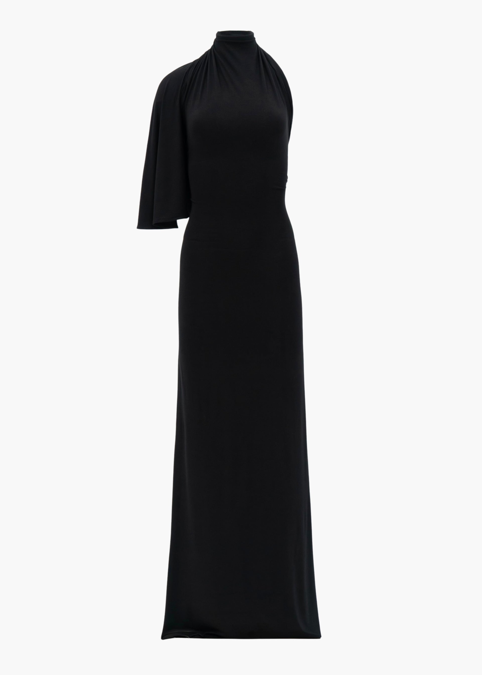 diana formal one shoulder ruffle dress Deanna One-Shoulder Ruffle Maxi Dress Light Blue