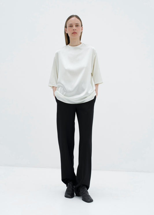 Silk Oversized T-shirt