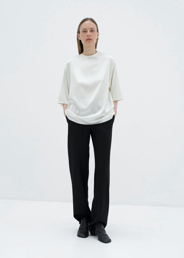 Silk Oversized T-shirt