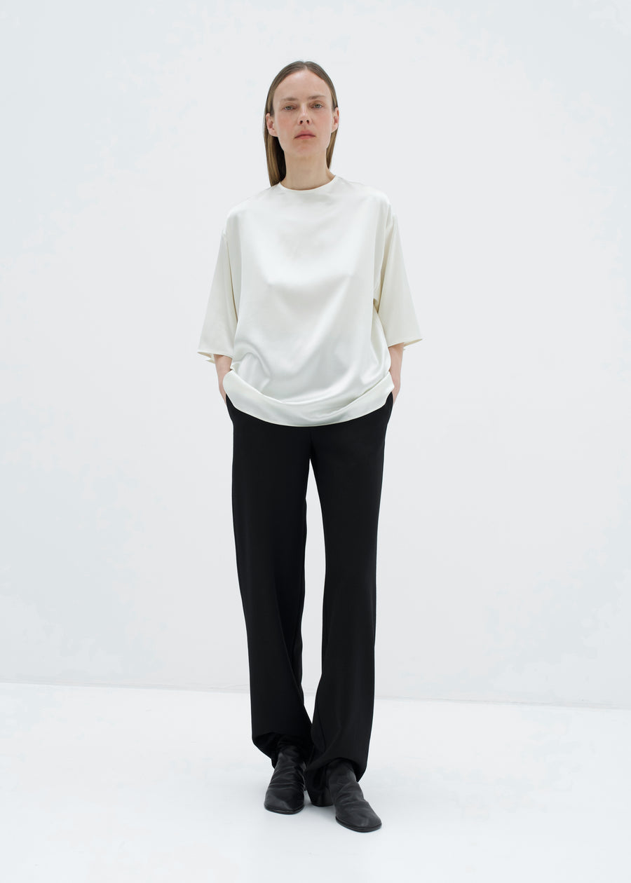 Silk Oversized T-shirt