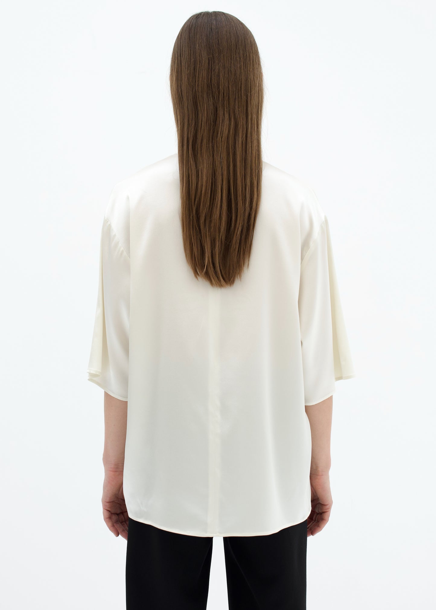 Silk Oversized T-shirt