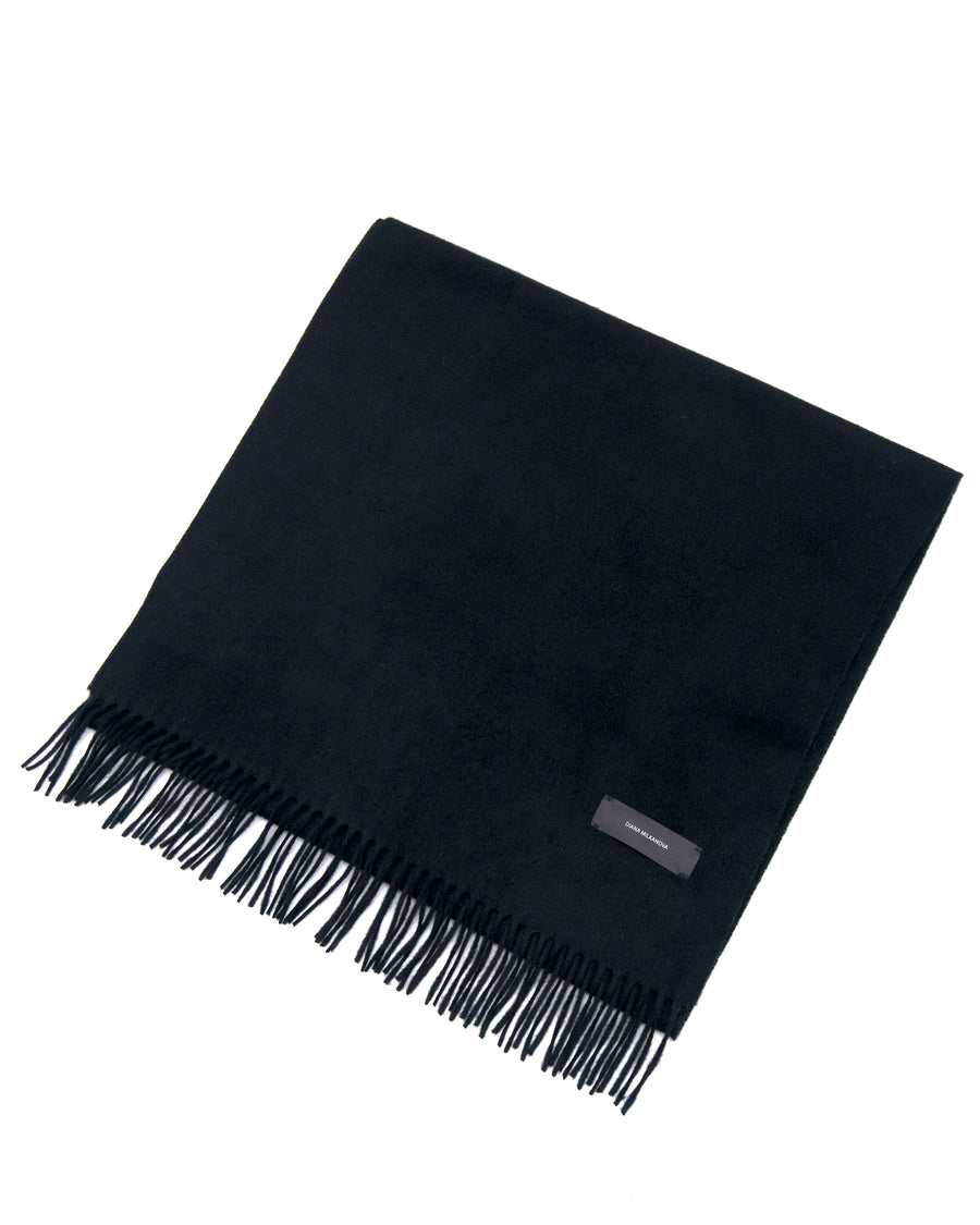 Cashmere Scarf in black