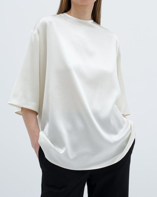 Silk Oversized T-shirt