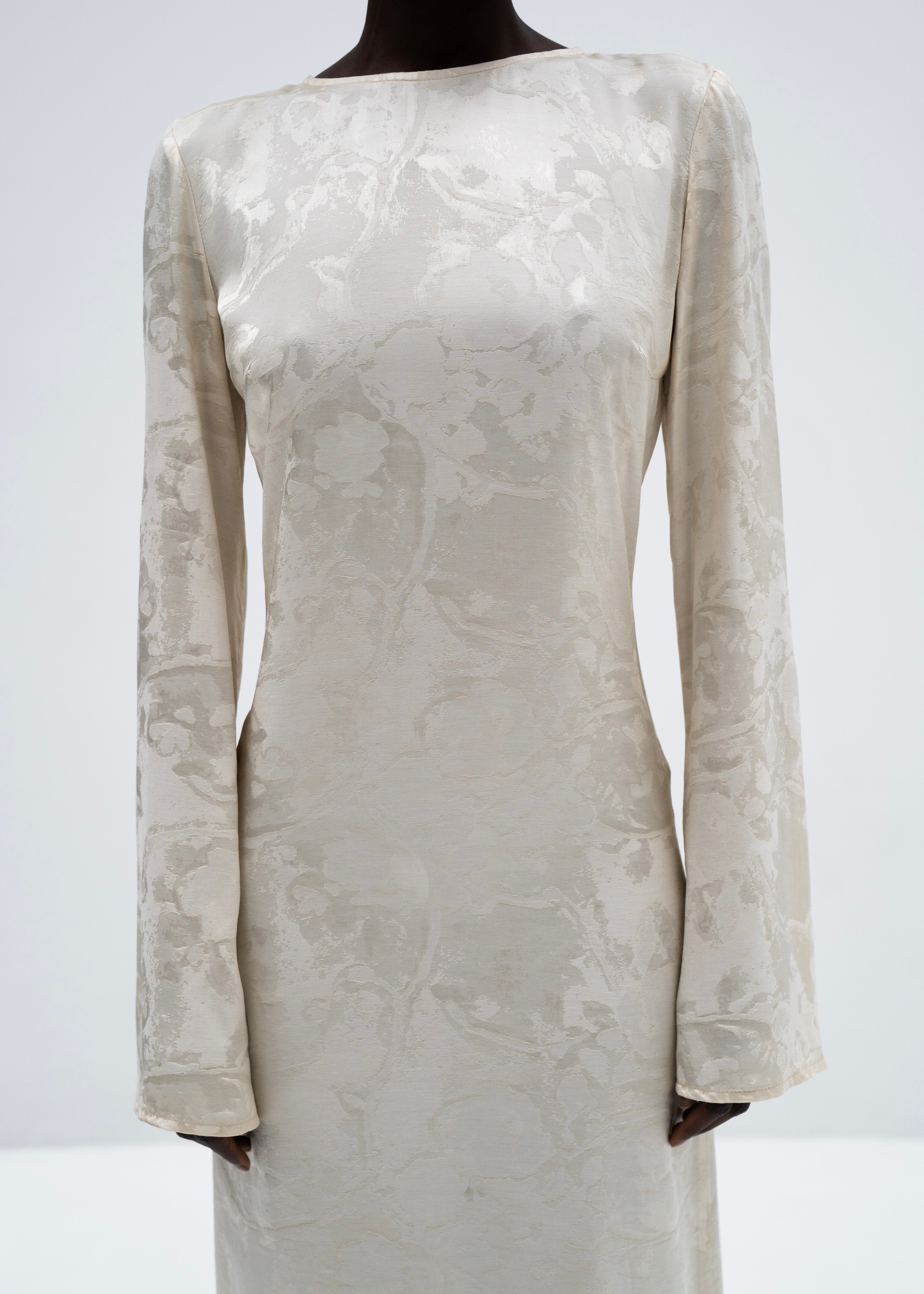 Jacquard fluid dress – Diana Milkanova