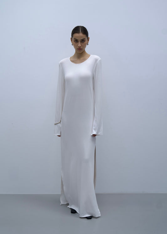La robe en blanc