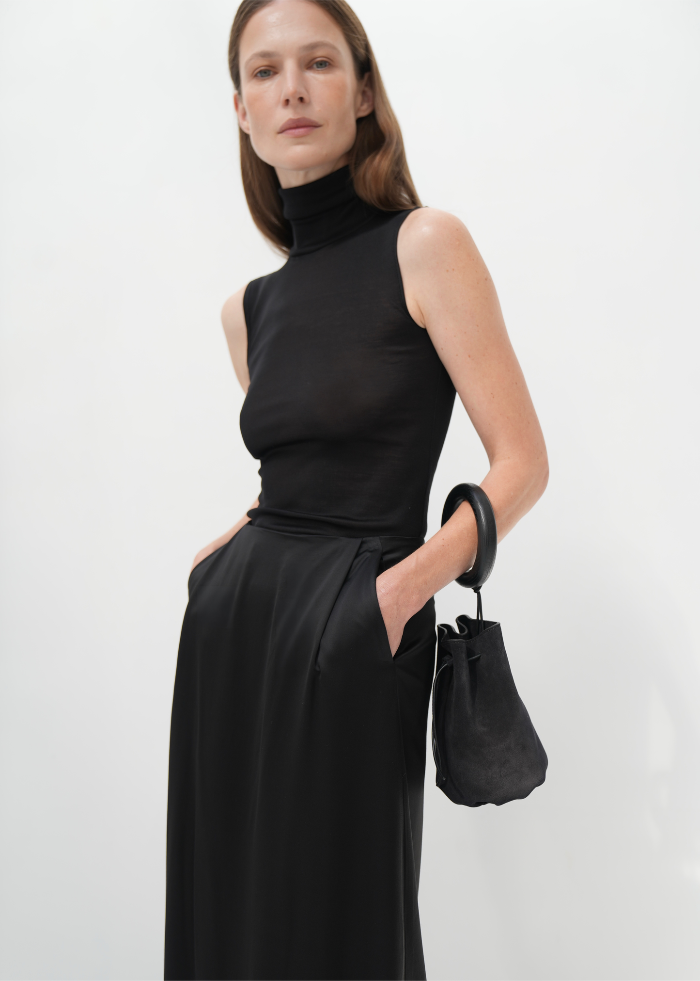 Silk Off-Shoulder Top
