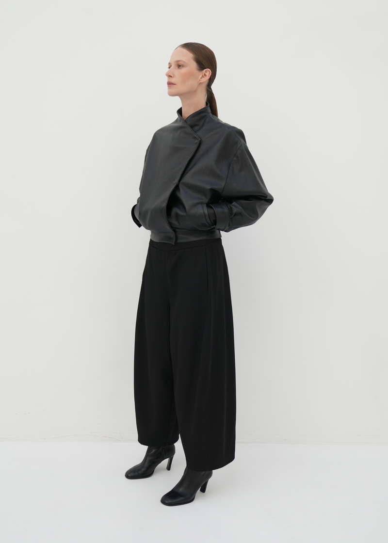 Wide leg wool pants – Diana Milkanova