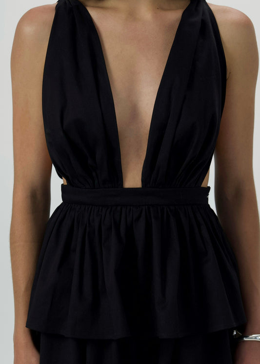 Haut Hati en noir