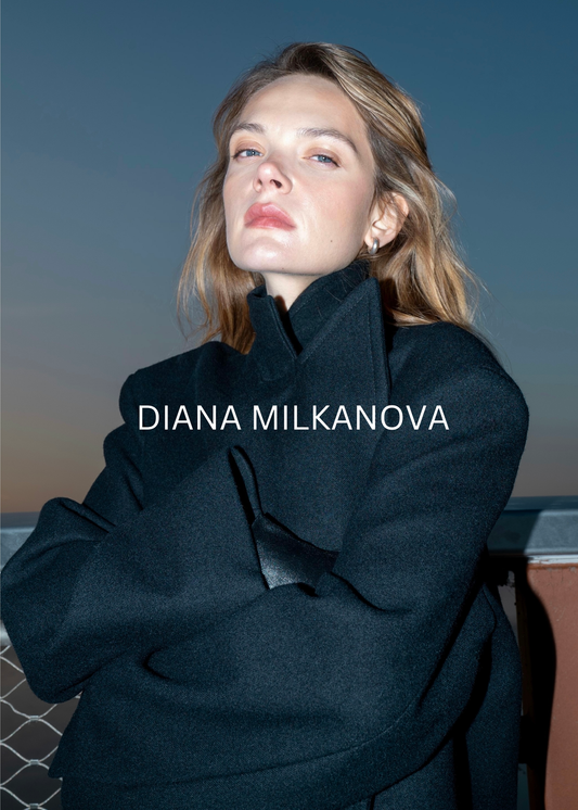 Manteau classique en noir